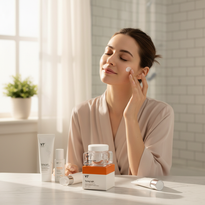 Best Selling Korean Cream V7 Collagen Korean Skin Care Products Face Care Face Cream Whitening Moisture Cream Sephora Stuff