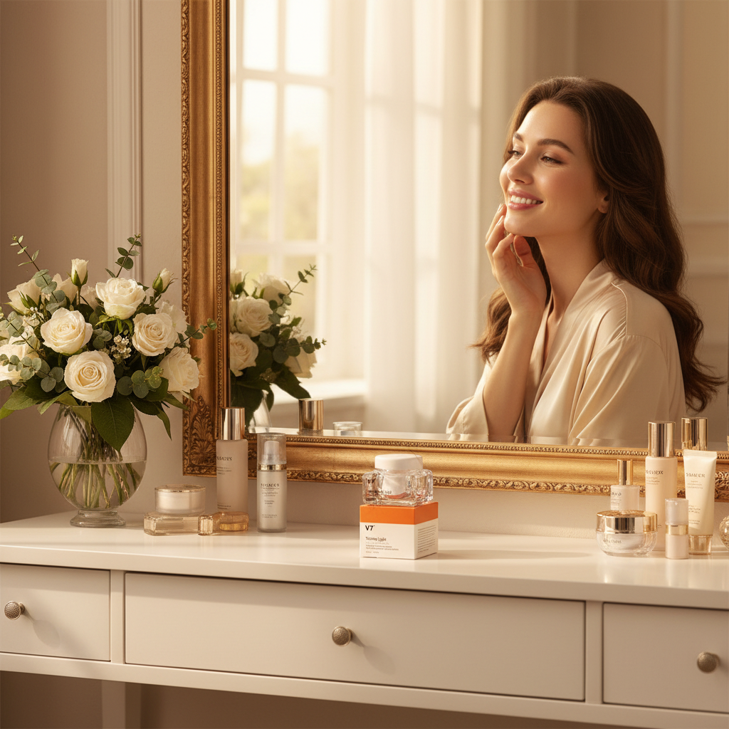 Best Selling Korean Cream V7 Collagen Korean Skin Care Products Face Care Face Cream Whitening Moisture Cream Sephora Stuff